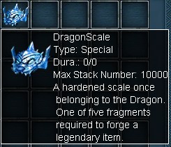 Legendary item step 4